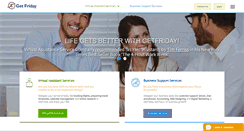 Desktop Screenshot of getfriday.com